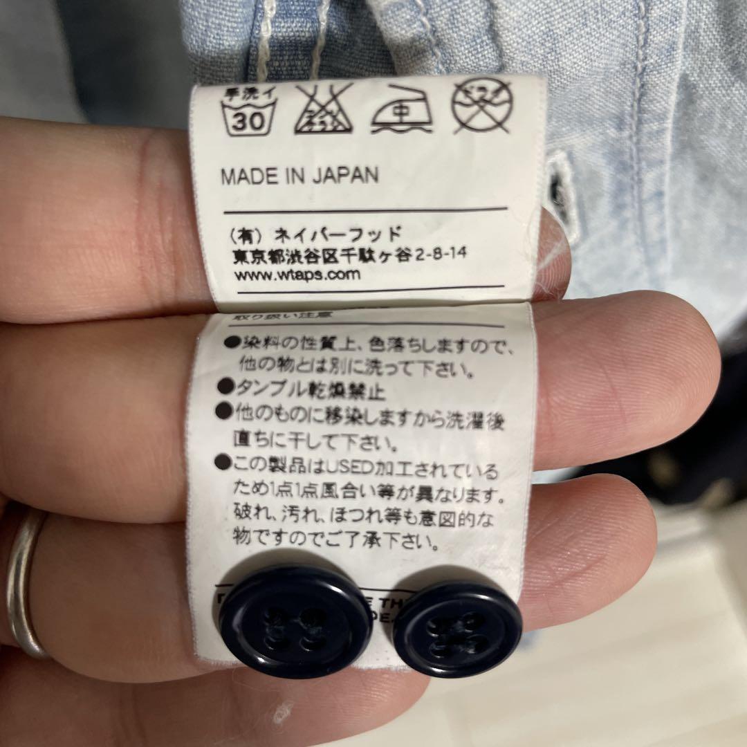 WTAPS デニムシャツ サイズ2