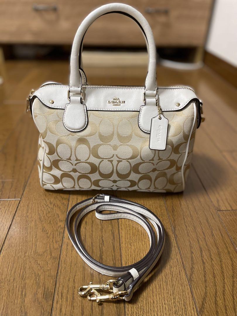 11/30まで特別価格 美品 COACH 2way ターンロック 斜め掛け可能