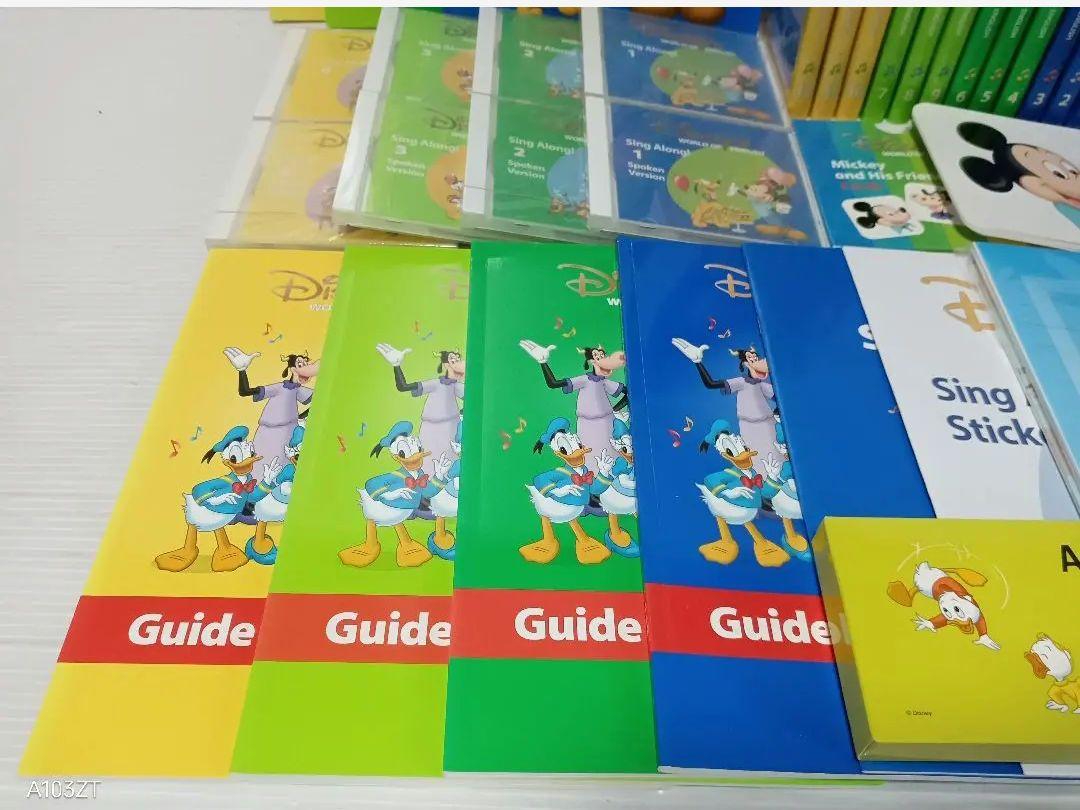 DWE ディズニー英語システム　シングアロングフルセット　ほぼ美品　2013年