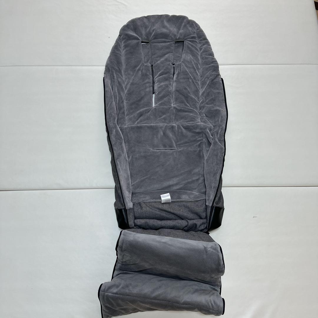 サイベックス フットマフ cybex mios ミオス ベビーカー用 グレー