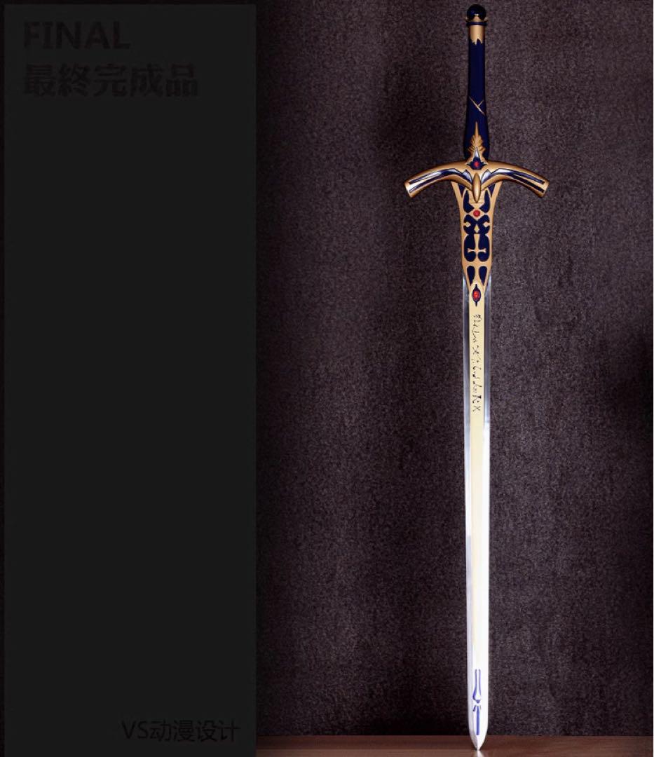 FATEシリーズセイバー王選石中剣 模造刀·模擬刀 古兵器 武具