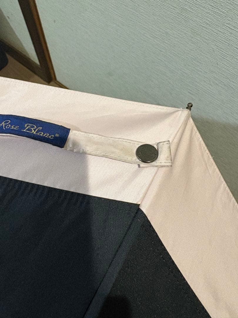 芦屋ロサブラン 2段折りミドル コンビ 曲がり手元 ブラック×ピンク 芦屋ロサブラン 2段折りミドル コンビ 曲がり手元 ブラック×ピンク