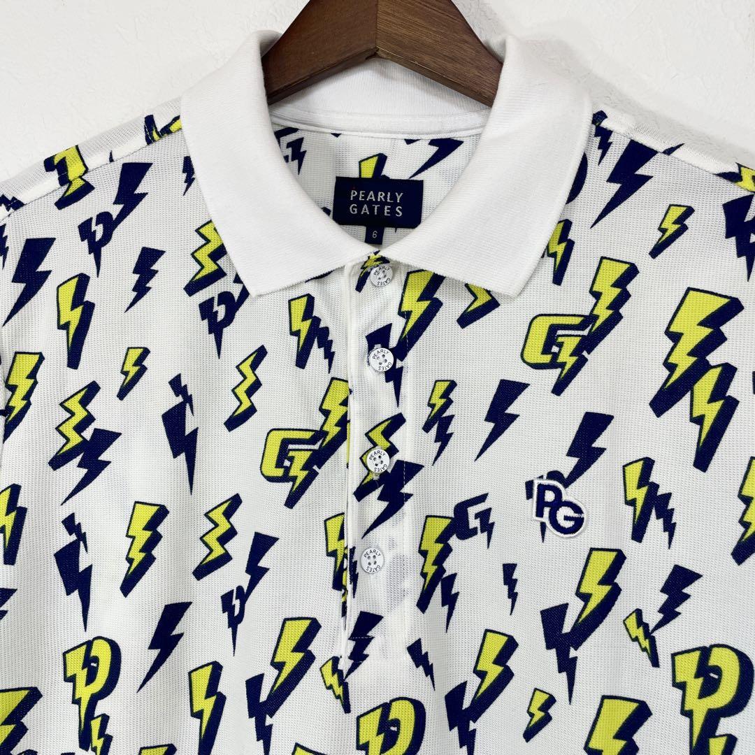 54 美品　PEARLYGATES GOLF 稲妻　ポロシャツ　ルコック　フィラ