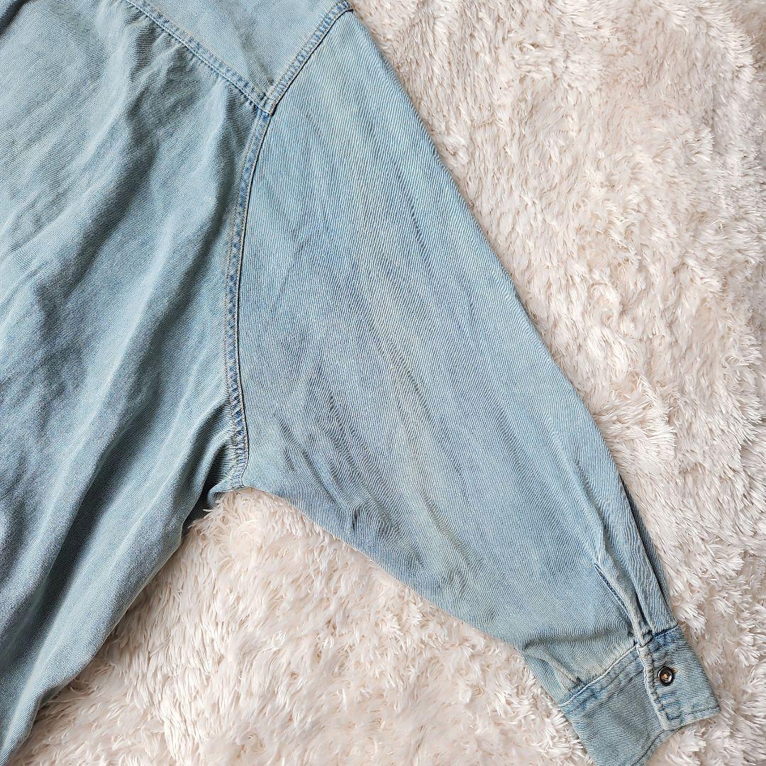 希少☆ニコアンド misayoさんプロデュースBIGデニムシャツ 完売品