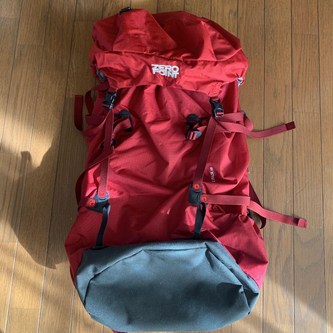 mont−bell ZEROPOINT ALPINEPACK50【値下げ可】 mont−bell ZEROPOINT ALPINEPACK50【値下げ可】