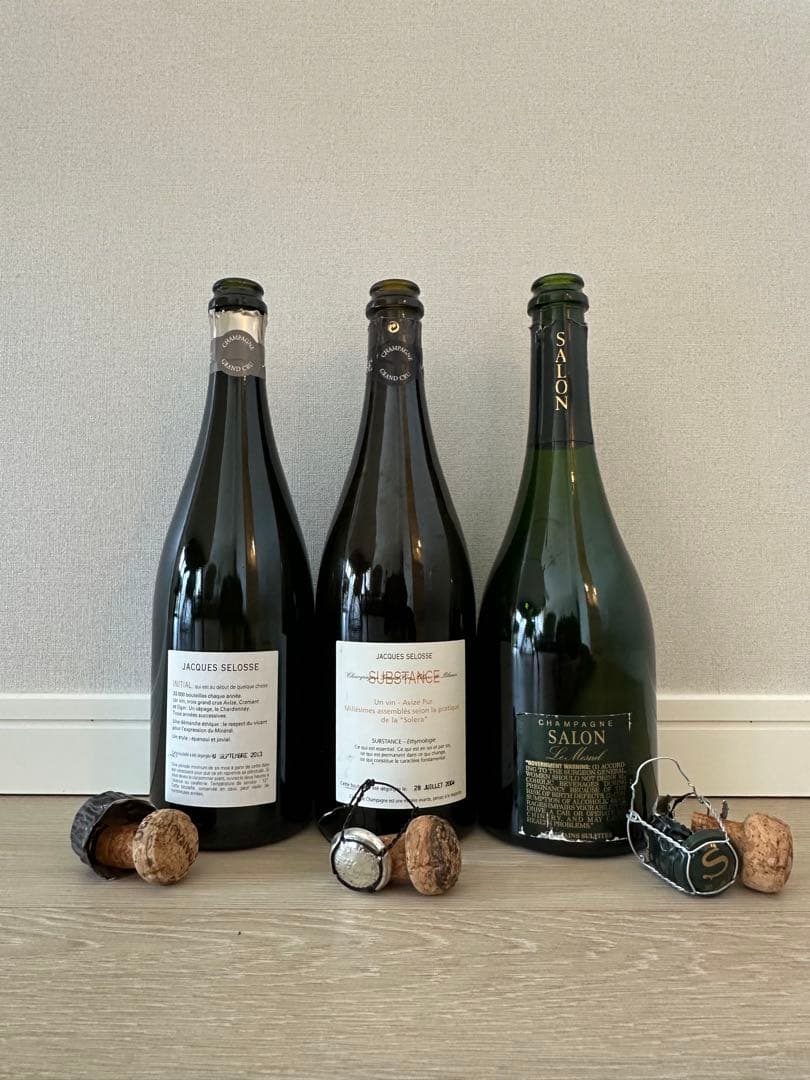 Jacques Selosse , SALON 空瓶3本セット - メルカリ