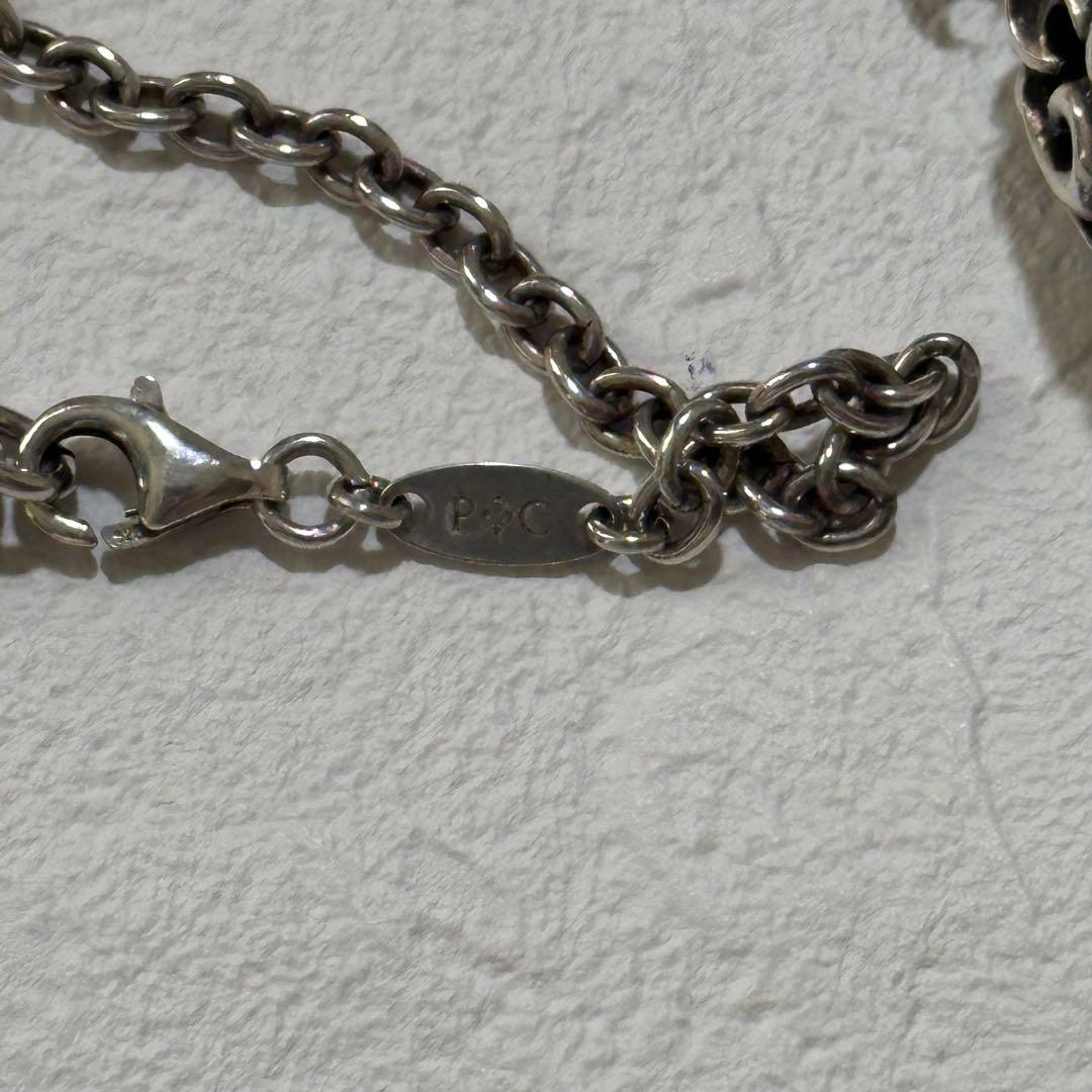 お気にいる 美品】PATRICK COX ユリ刻印 チェーン付き ネックレス SV925 アクセサリー