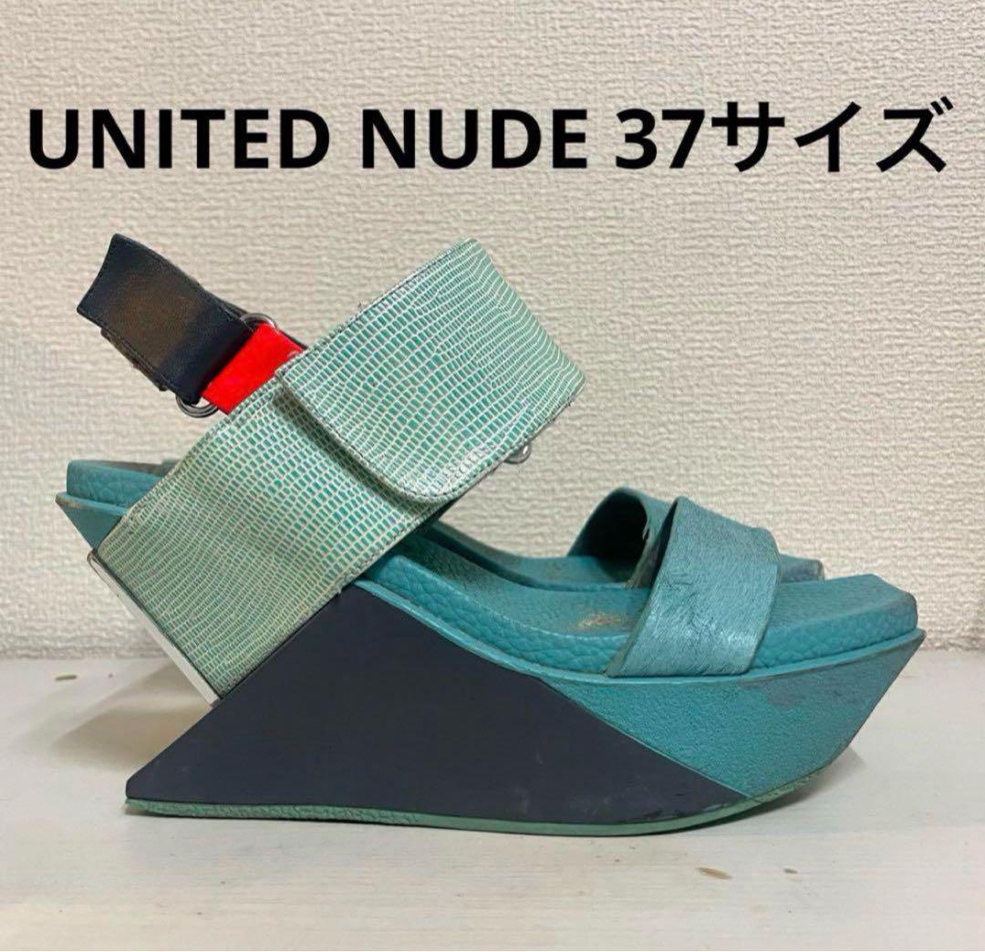 【ユナイテッドヌード】厚底サンダル　delta 37