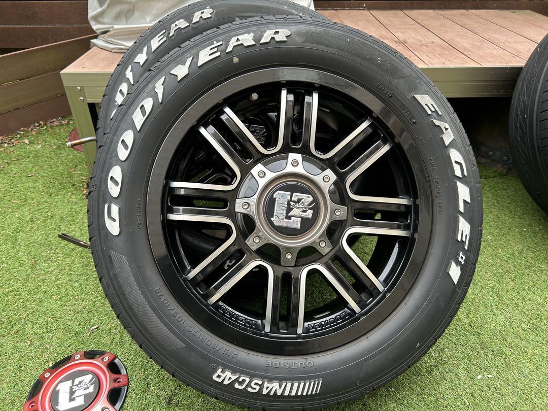ハイエース17インチ LOUNGE LIZARD ホイールused 1本　③