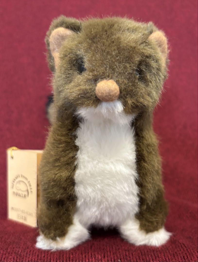 オコジョ やまね工房 日本製 未使用 匿名配送 リアルぬいぐるみ かわいい