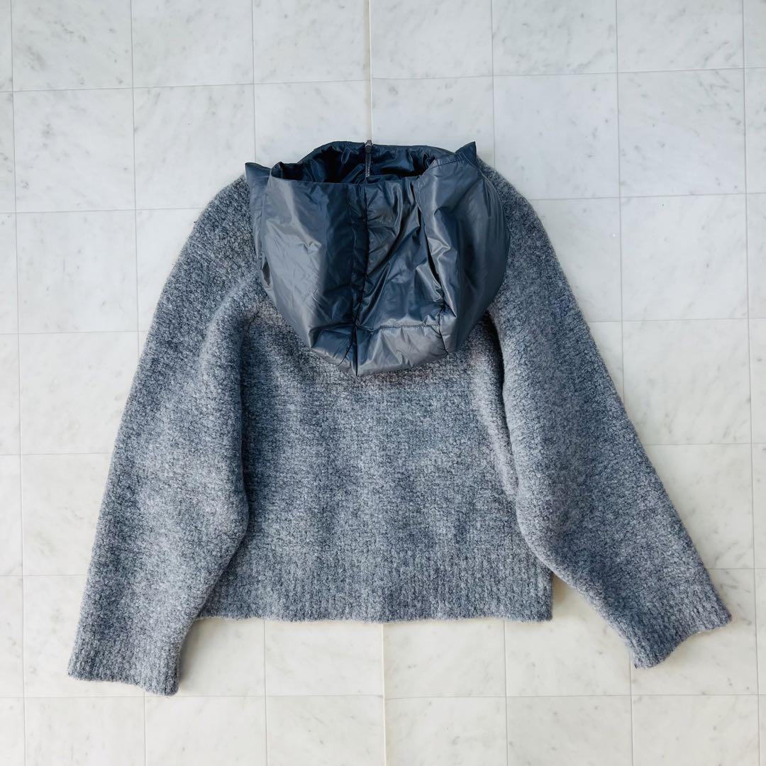 beautifulcrin　モニーレ　ニットブルゾン　アルパカ混　M