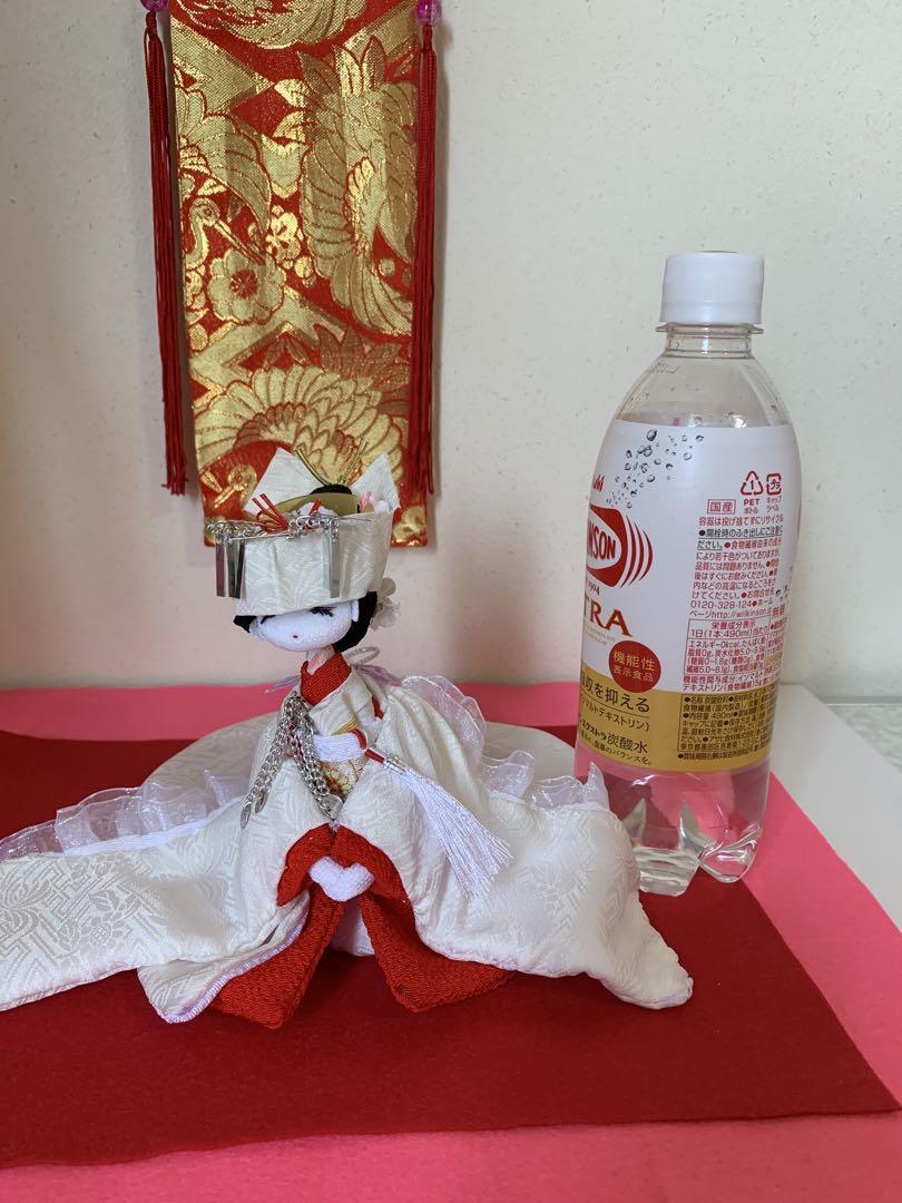 ちりめん細工　創作人形　ハンドメイド