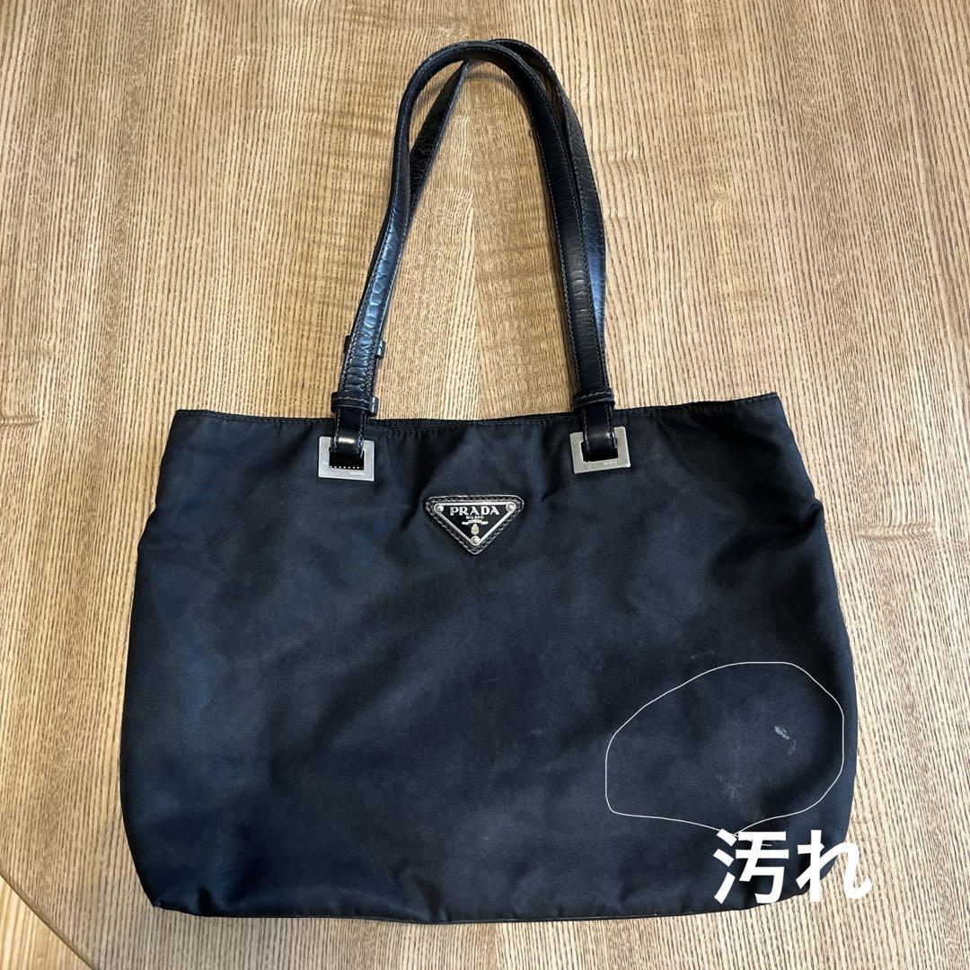 PRADA ブラック トートバッグ