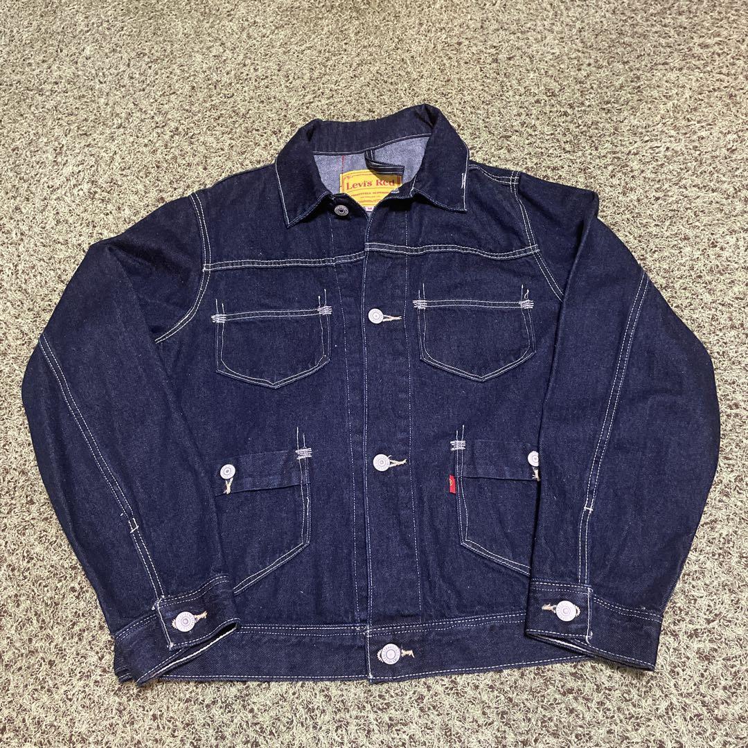 値下げ❗️初期 1st 2004年 Levi´s RED デニム ジャケット