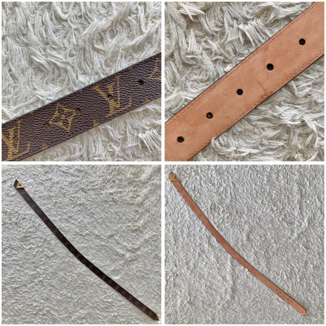 レア 箱袋付　ルイヴィトン　ベルト　サンチュール　エセンシャル　モノグラム