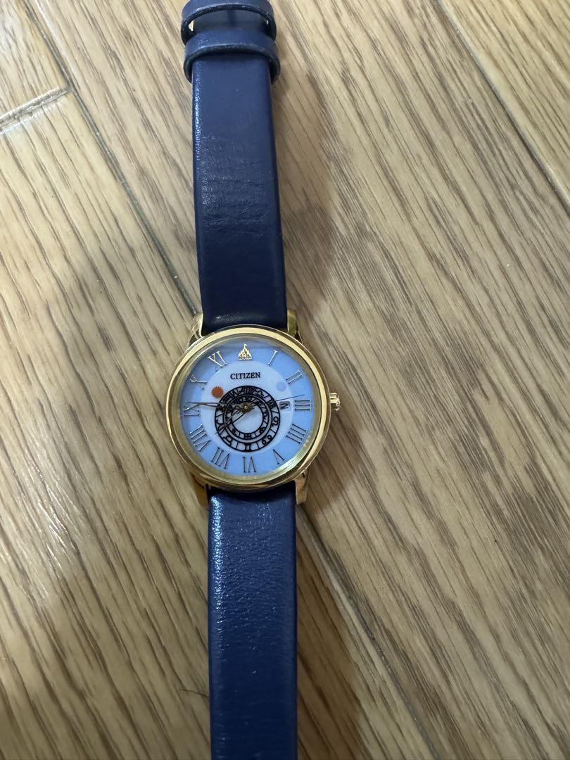 東京ディズニーランド　シンデレラ城時計デザイン腕時計　シチズン　CITIZEN 東京ディズニーランド シンデレラ城時計デザイン腕時計 シチズン