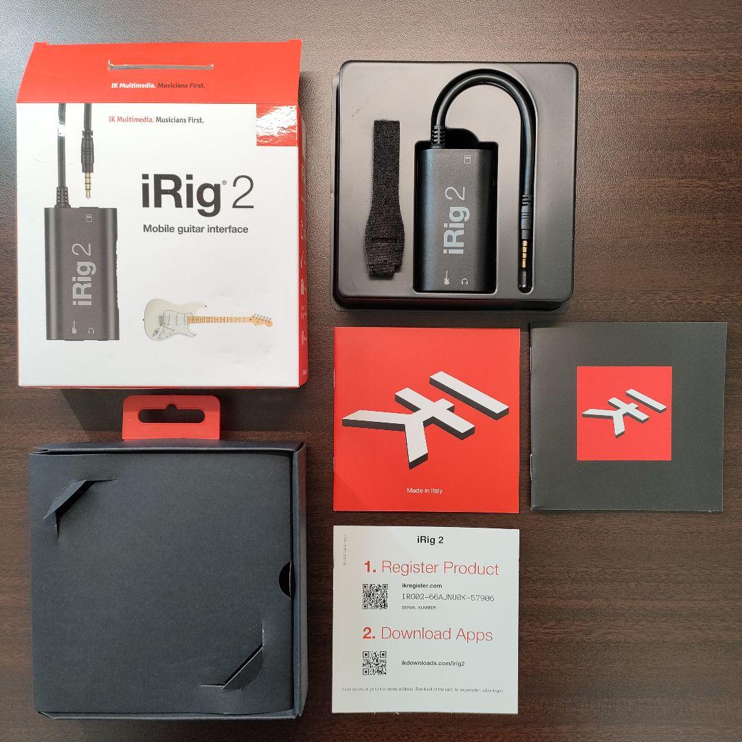 【美品】IK Multimedia iRig2 モバイルギターインターフェース