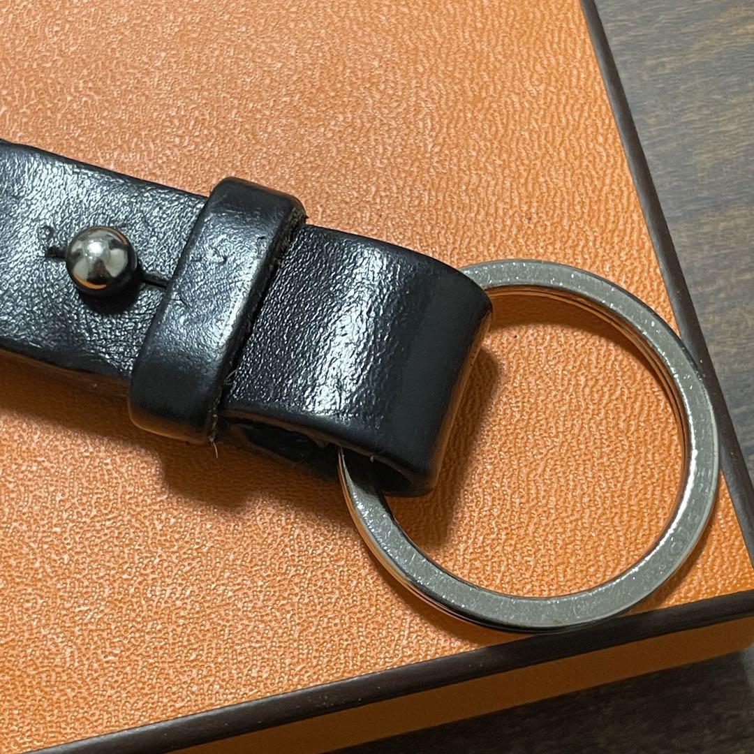 エルメス　レザー　キーホルダー