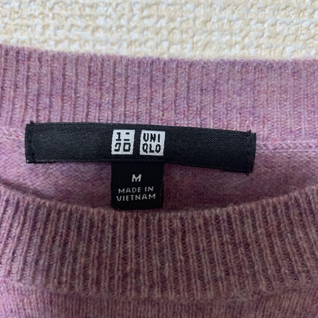UNIQLO　カシミヤクルーネックセーター　ユニクロ　カシミヤ　ニット
