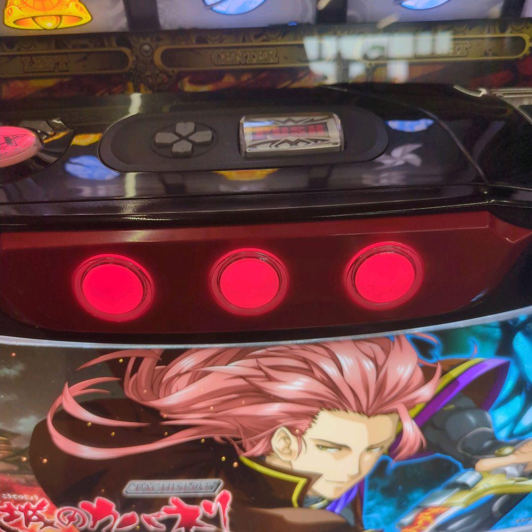 パチスロ実機　甲鉄城のカバネリ〜〜美馬パネル〜コイン不要機付　送料無料