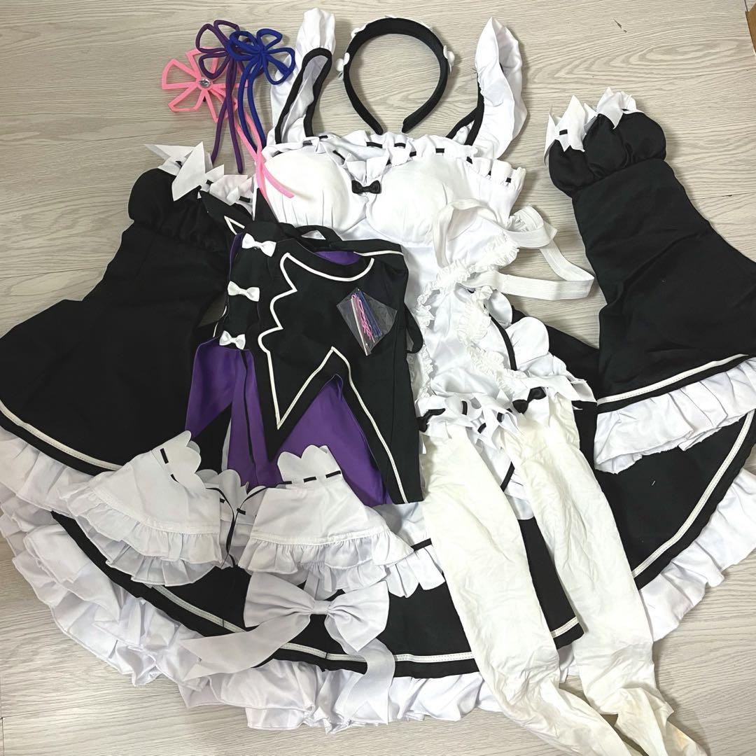 リゼロ ラム レム コスプレ costomo