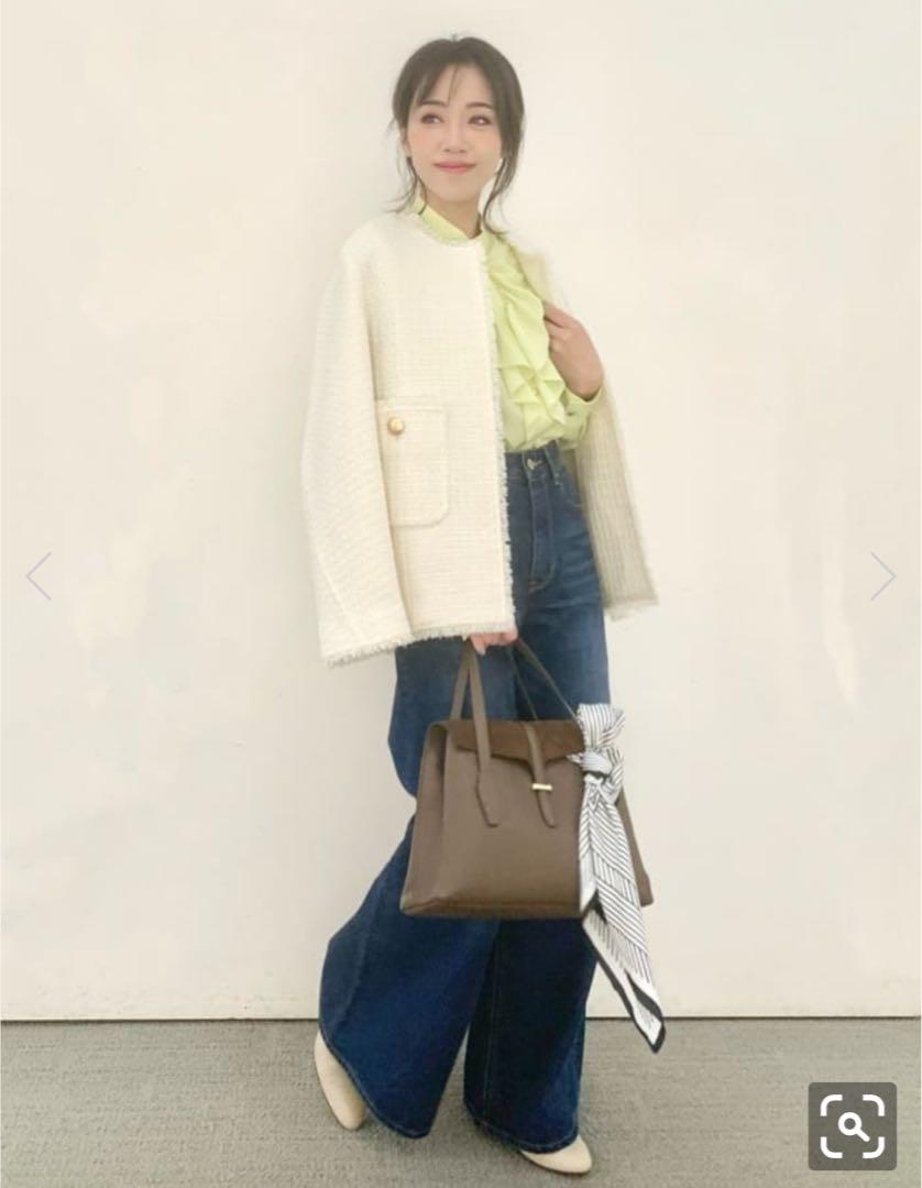 【24年購入】allureville【定価:59,400円】ツイードジャケット