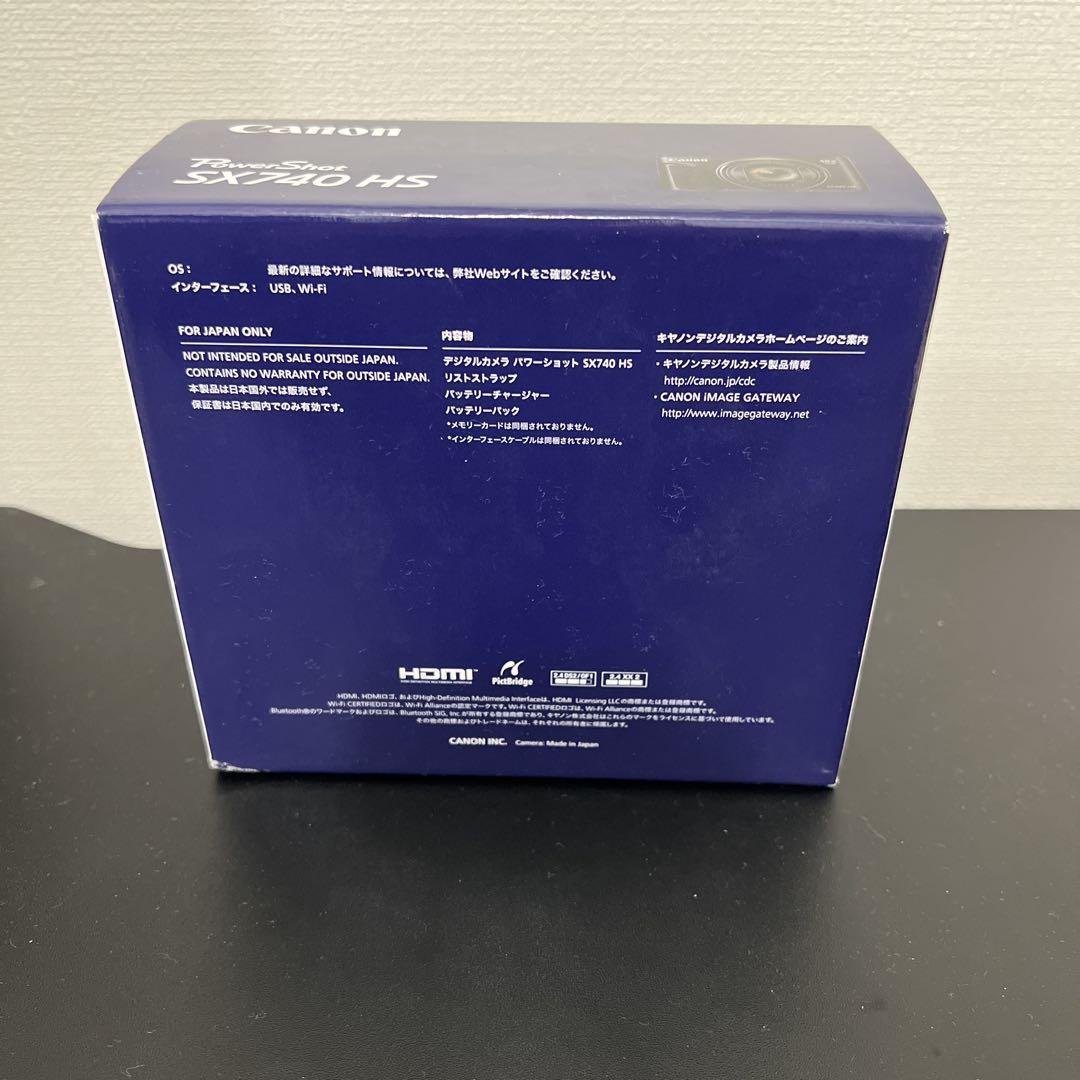 PowerShot SX740 HS シルバー　展示品
