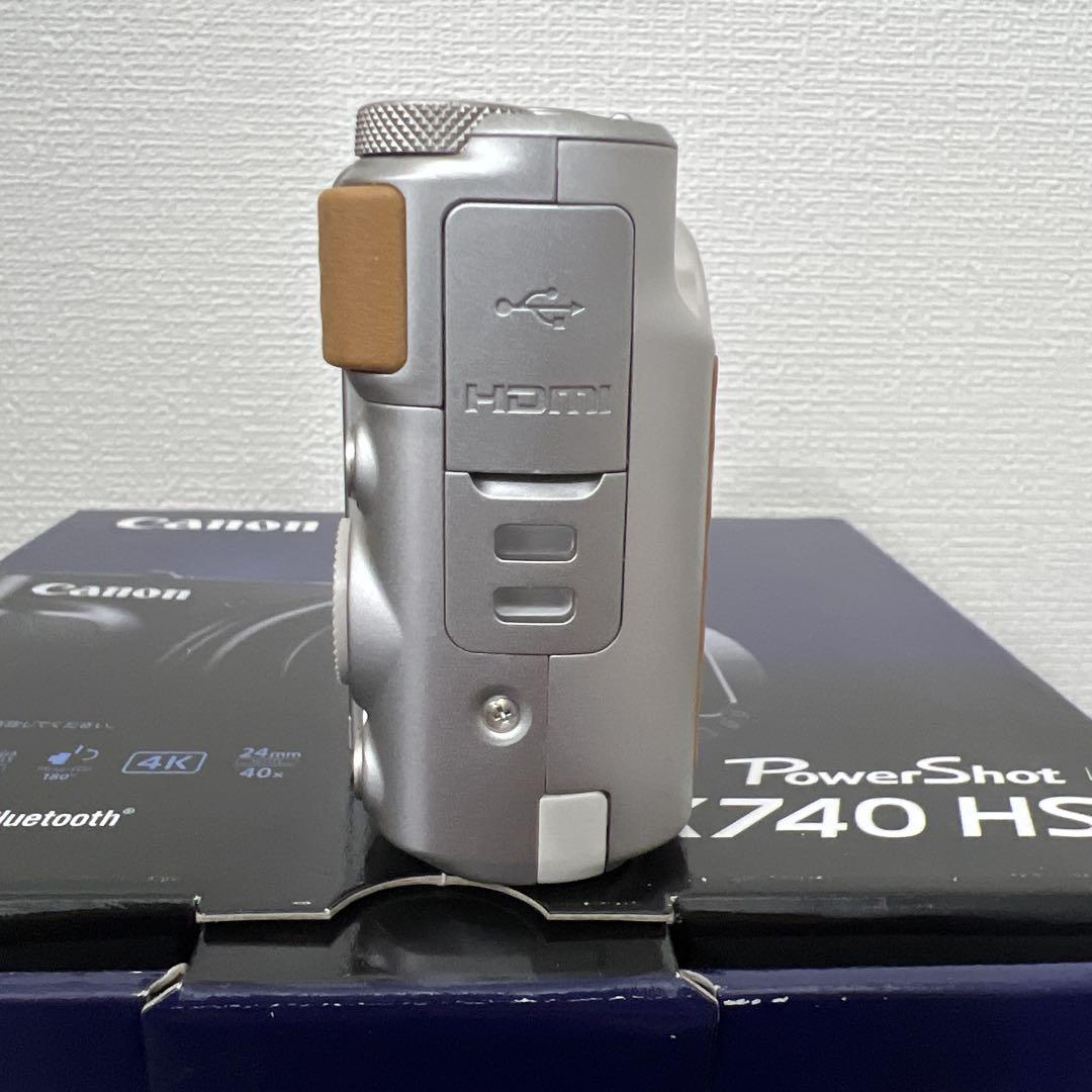 PowerShot SX740 HS シルバー　展示品
