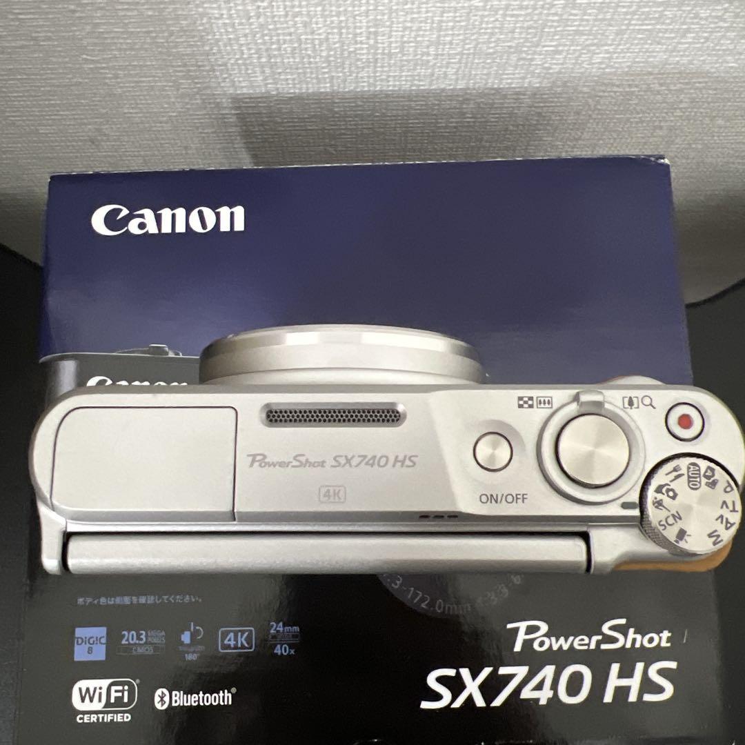 PowerShot SX740 HS シルバー　展示品