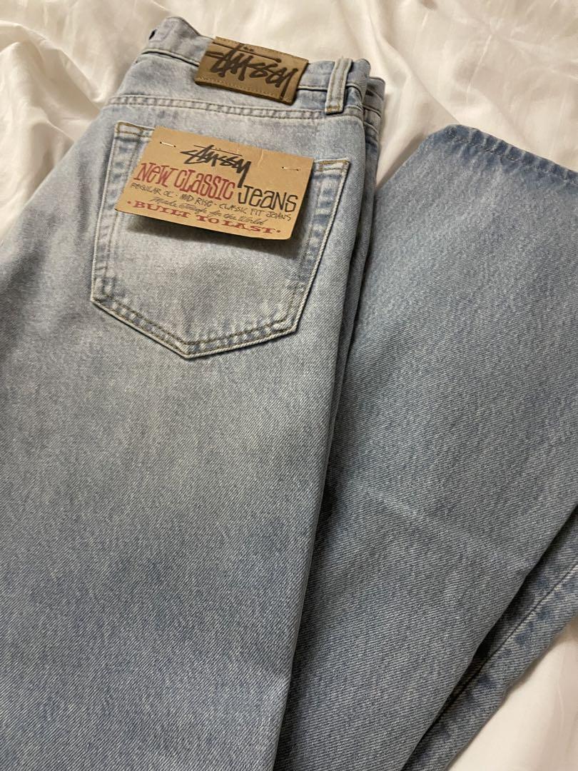 Stussy New Classic Jeans ライトブルー 8000円値引き