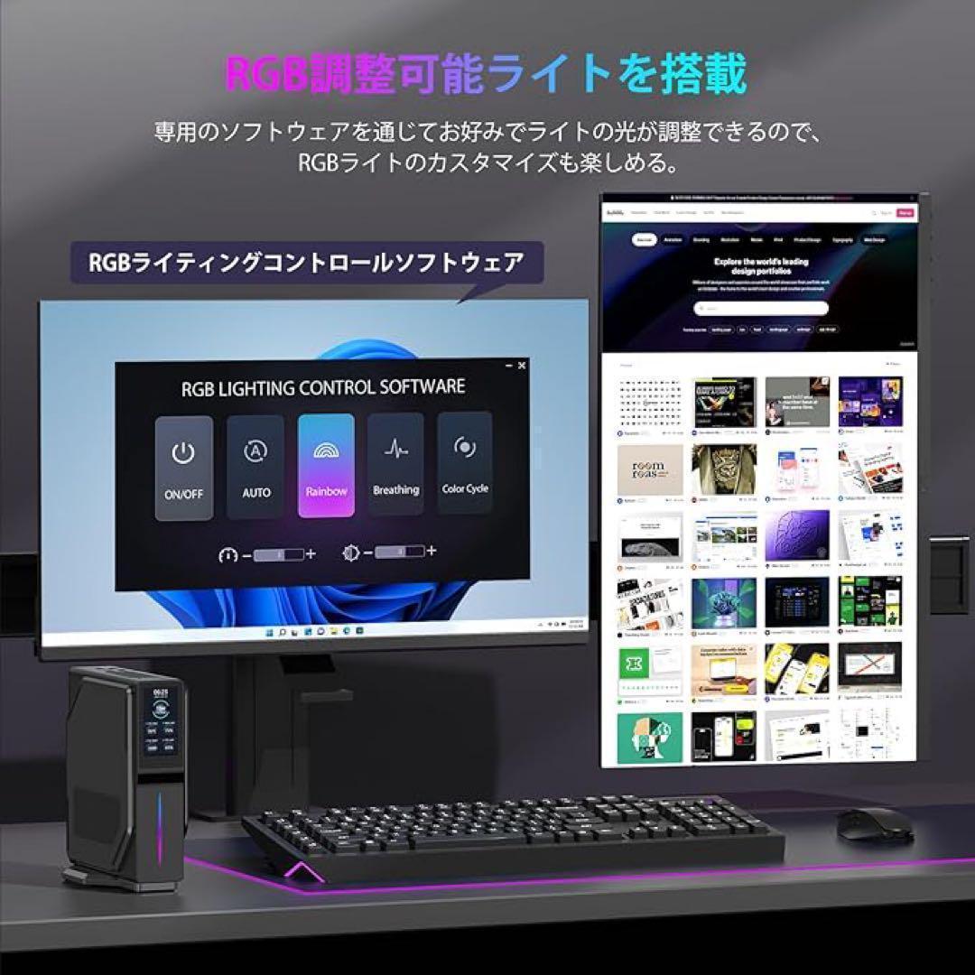 ミニpc n97 最大3.6GHz 4C/4T 8GB DDR4 256GB