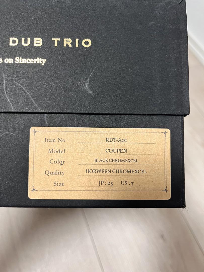 ROLLING DUB TRIO ブラックワークブーツ