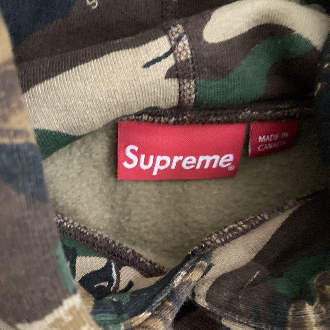supreme small box hooded sweatshirt 木村着