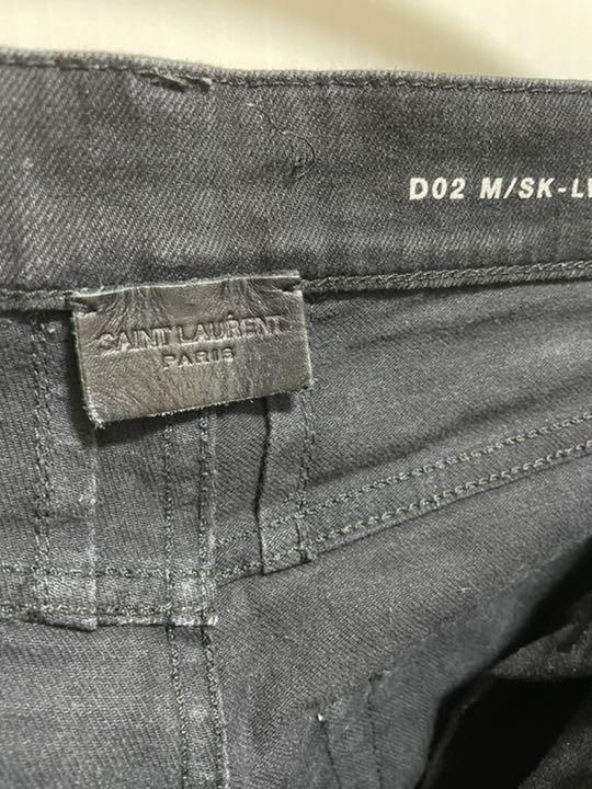 最新品 明日まで値下げ 黒 デニム ジーンズ HWRPv-m67786034495 即日発送 サンローラン 超激得低価
