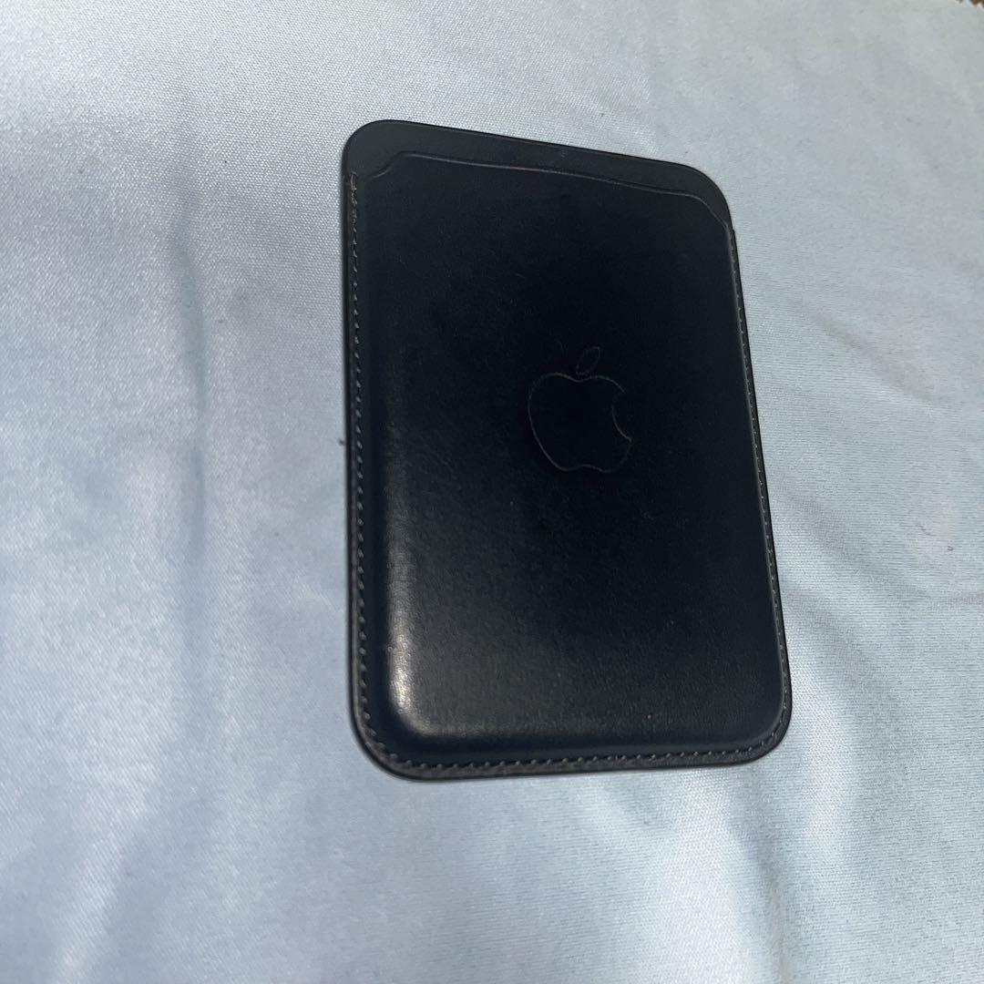 Apple MagSafe対応iPhone レザーウォレット ミッドナイト