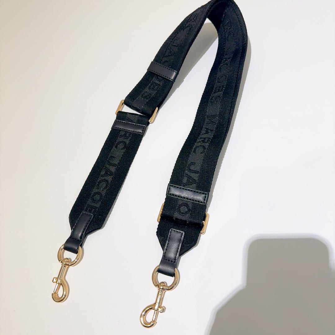 マークジェイコブス トートバッグ ストラップ付き 黒 MARC JACOBS