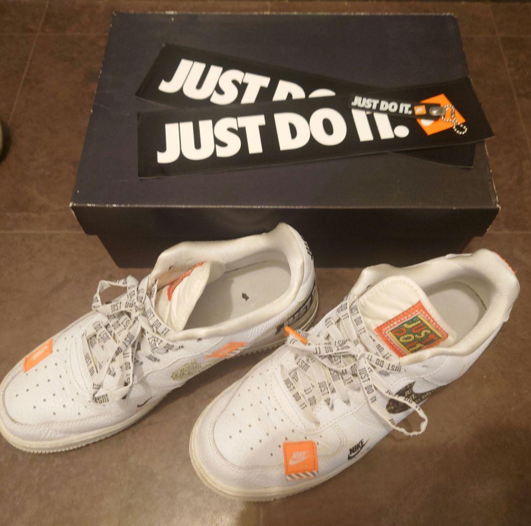 27cm ナイキ エアフォース1 ロー プレミアム Just Do It