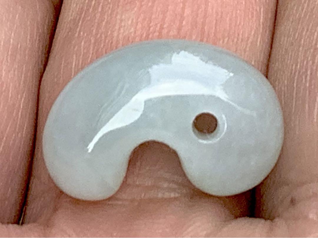 ✳極上物 糸魚川翡翠*氷＊ 60万円以上の高額端材使用勾玉