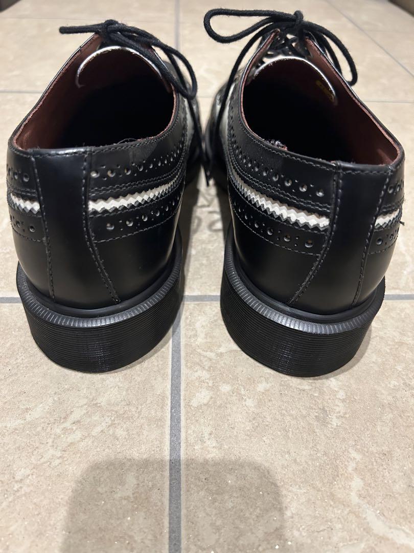 Dr.Martens】 バイカラーウィングチップレザーブーツ | albino