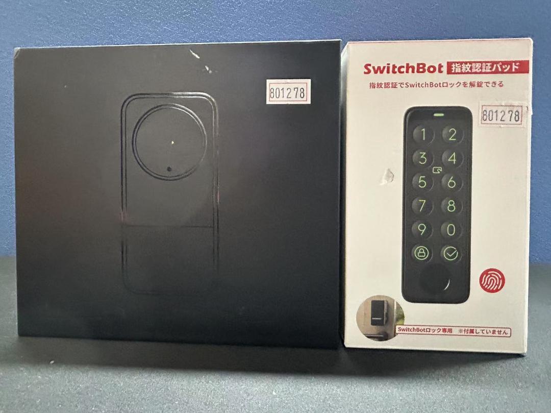 【新品未使用】SwitchBot 指紋認証パッド＋中古ロック 未使用 指紋認証パッド Switchbot スマートロック - メルカリ