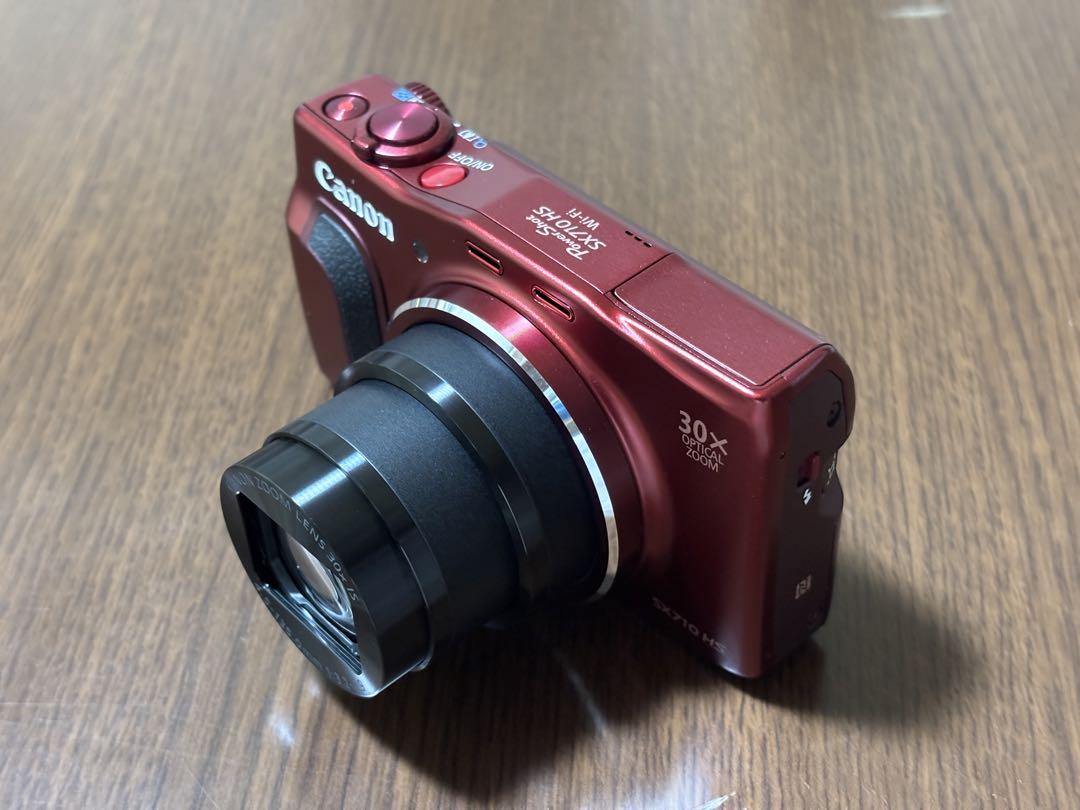 Canon PowerShot SX710 HS レッド 動作確認済み 完品