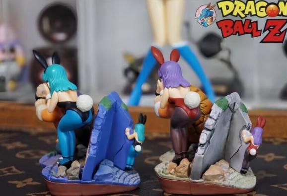 ドラゴンボール　ブルマ　亀仙人　ガレージキット　フィギュア ドラゴンボール ブルマ 亀仙人 ガレージキット フィギュア