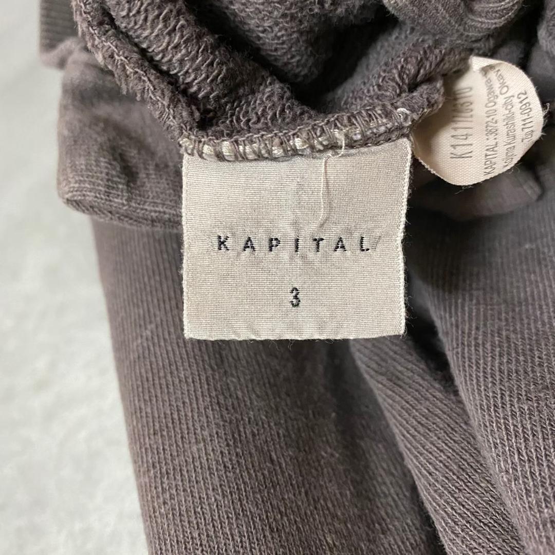 KAPITAL】 キャピタル パーカー スウェット フード付き O933 特价