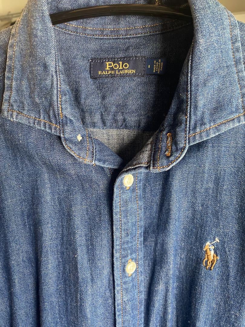 Ralph Lauren デニムシャツワンピース