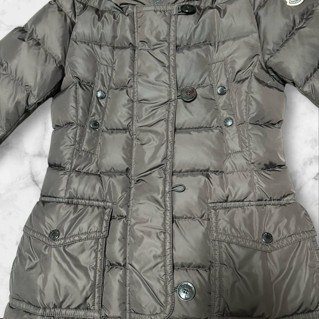 訳あり美品 モンクレール　メリン　ロングダウン　ダウン XS サイズ00 訳あり美品 モンクレール メリン ロングダウン ダウン XS サイズ