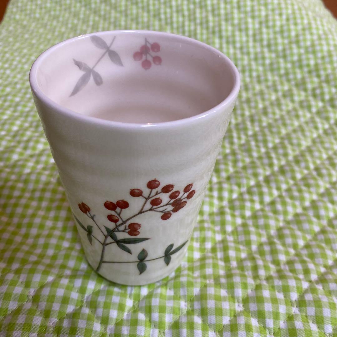 大内順子 おもてなしの器 植物デザインの陶器カップ5個セット - メルカリ