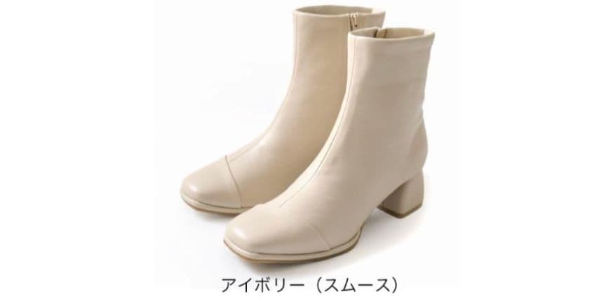 MARIE×AmIAmI コラボブーツ アイボリー Lサイズ