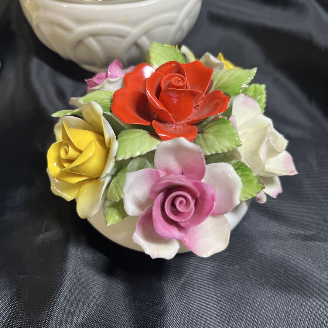 陶器 陶花 置物 小物入れ フィギュリン おまとめ &マレリー