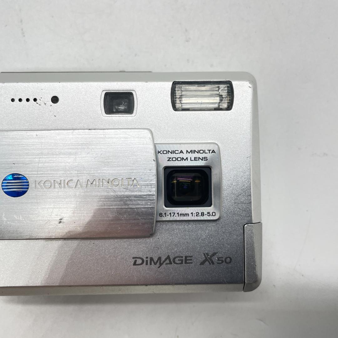 ☆動作OK 限定品 美品 Konica MINOLTA X50 おまけ付き KONICA MINOLTA X50 SILVER【動作品・転送特典無料あり】 - メルカリ