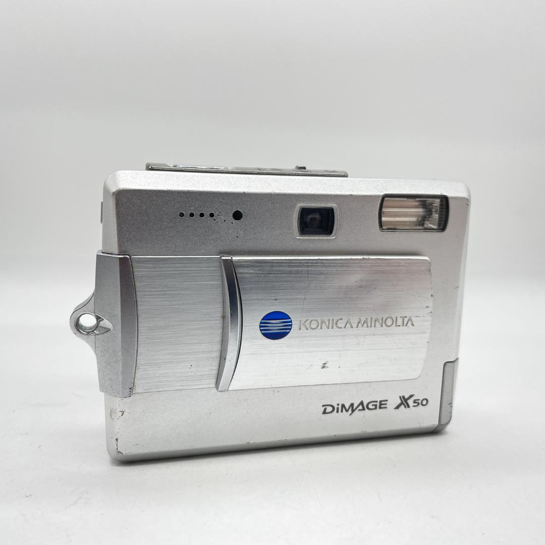 ☆動作OK 限定品 美品 Konica MINOLTA X50 おまけ付き KONICA MINOLTA X50 SILVER【動作品・転送特典無料あり】 - メルカリ